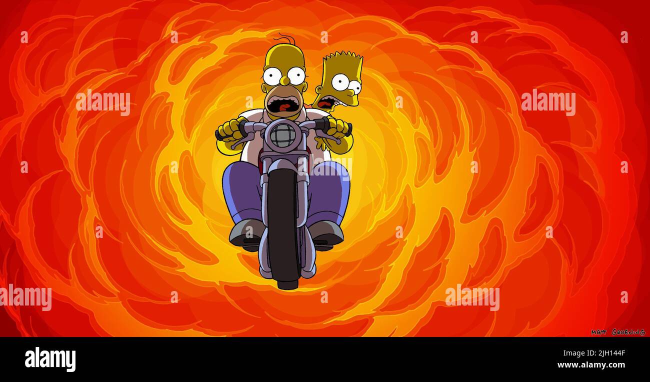 SIMPSON, SIMPSON, LE FILM SIMPSONS, 2007 Banque D'Images