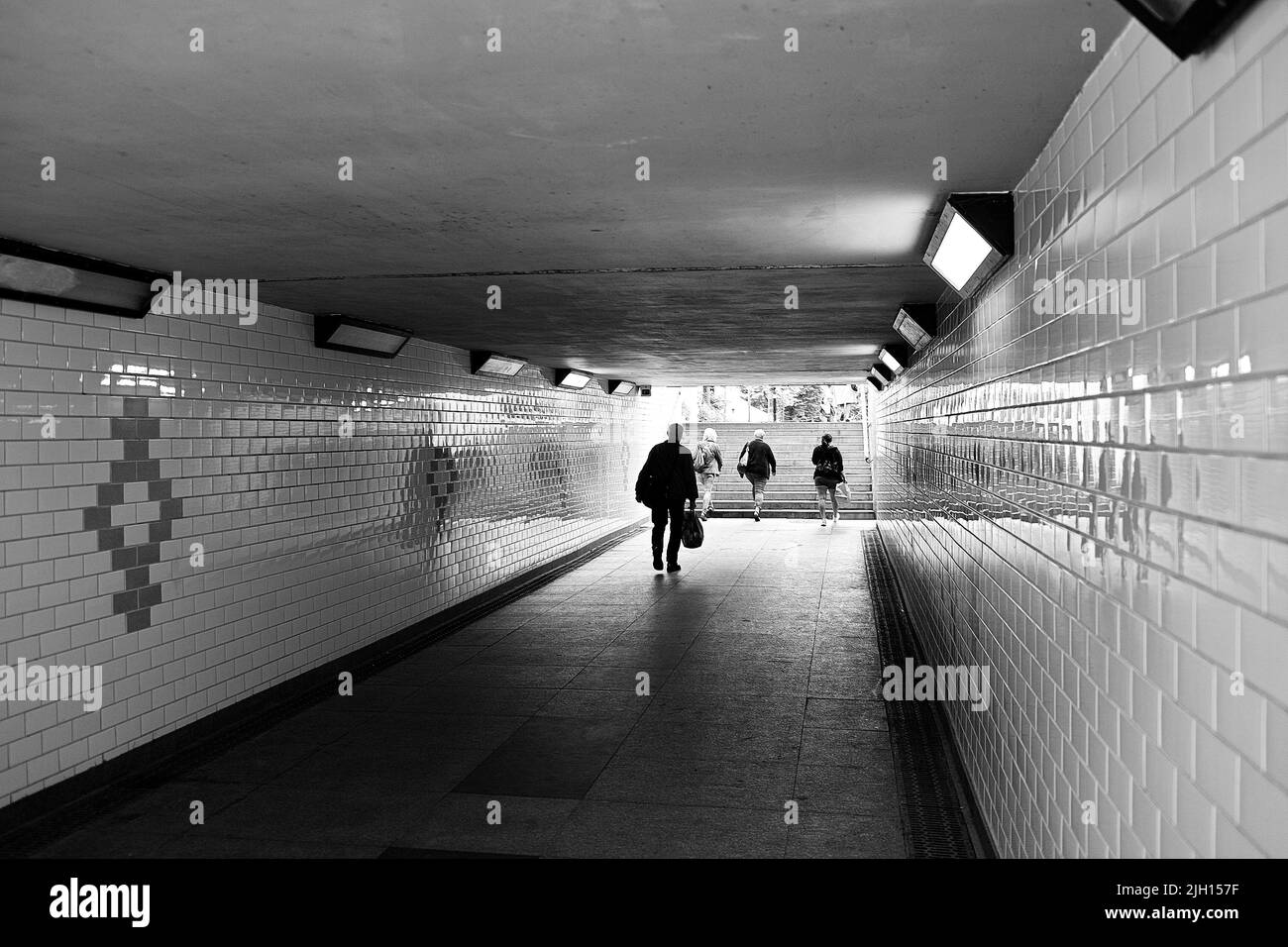 Bel exemple d'arche sur une très belle ville dans le nord de la Pologne. Sopot, Golfe de Gdansk, Mer Baltique, Pologne, Europe. Banque D'Images