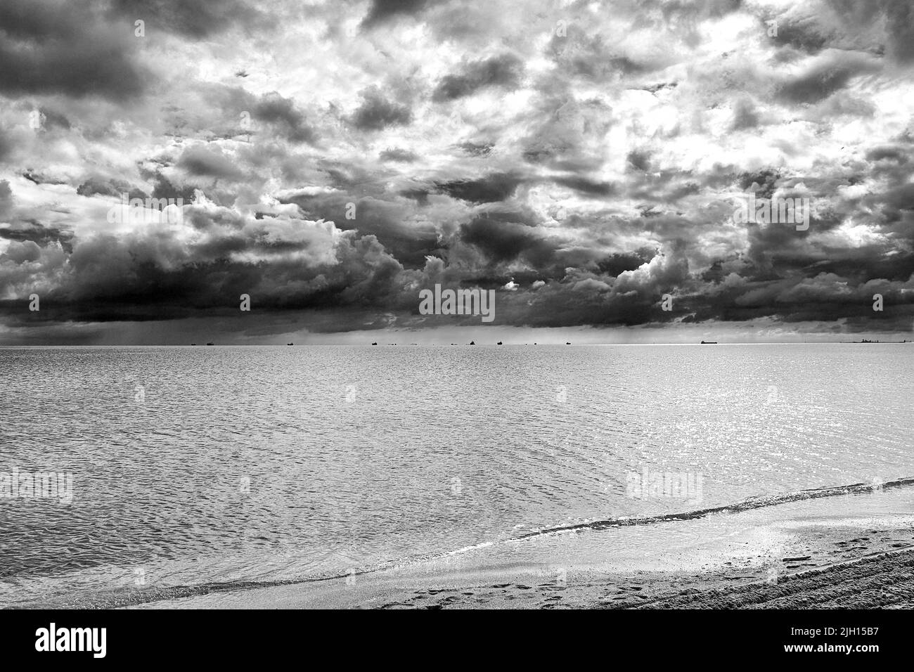 Vacances d'été, vacances sur la plage, Golfe de Gdansk, Mer Baltique, Gdansk, Pologne. Banque D'Images