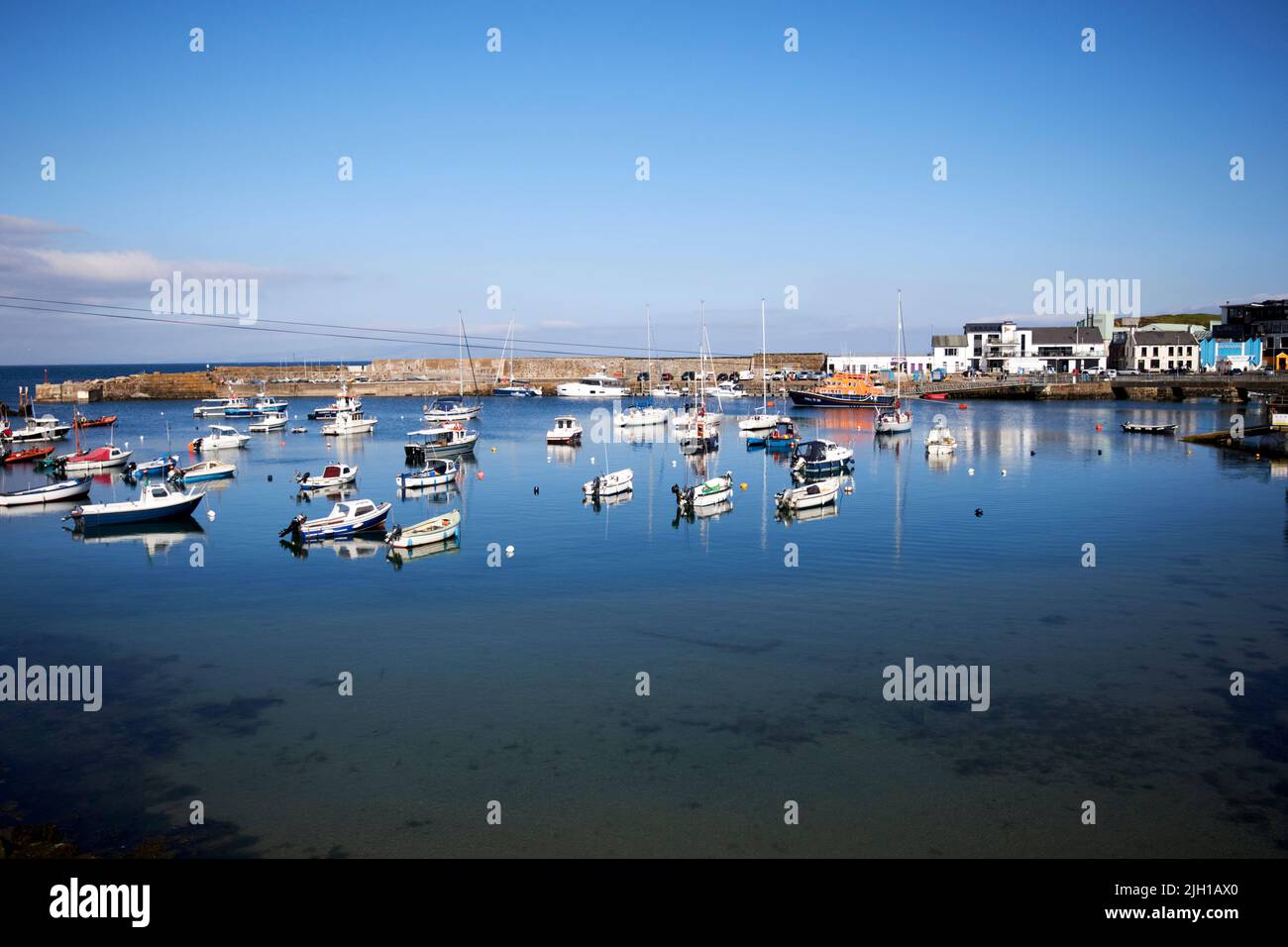 port de portrush, irlande du nord, royaume-uni Banque D'Images