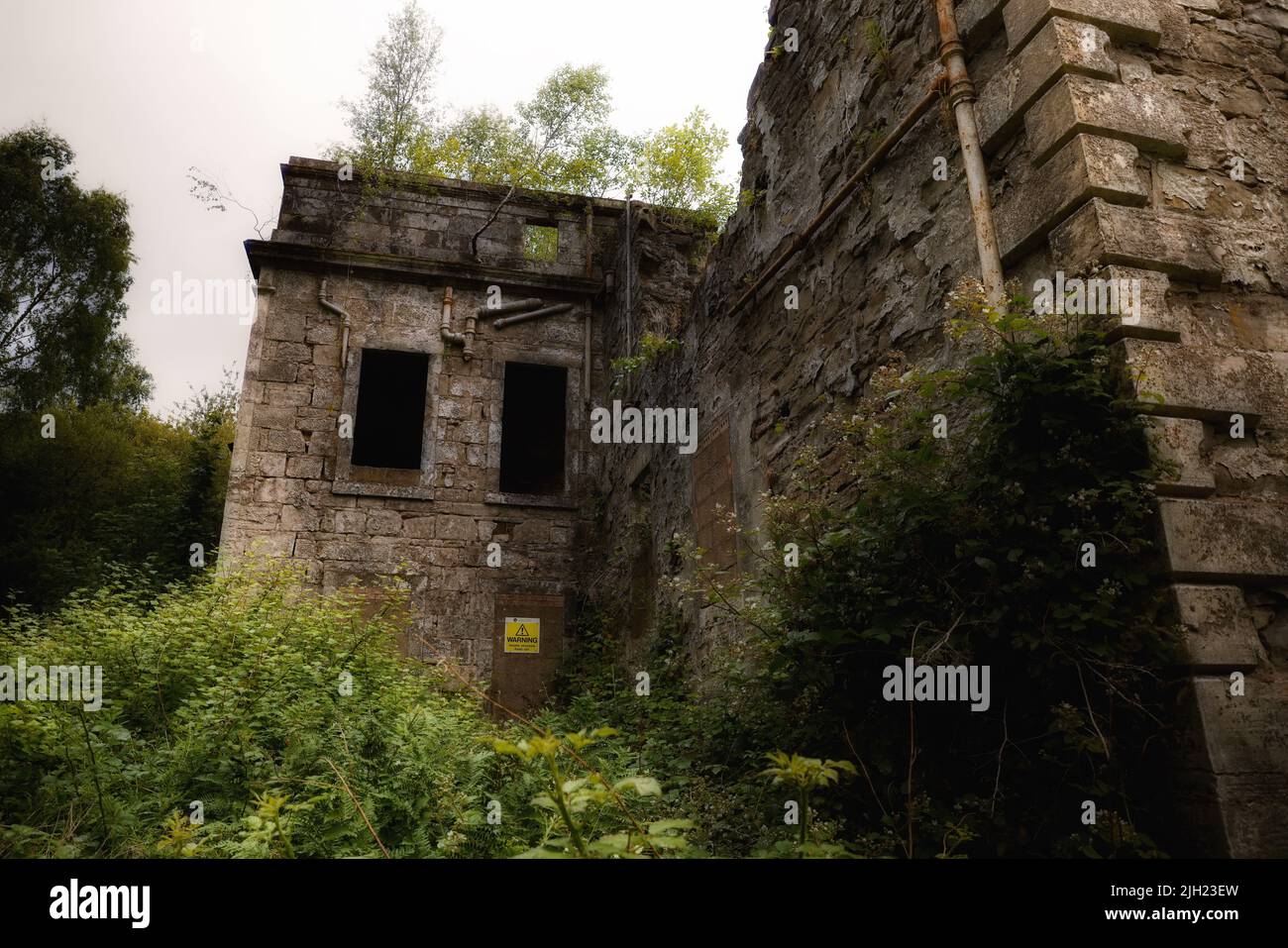 Un hôtel étrange Banque D'Images