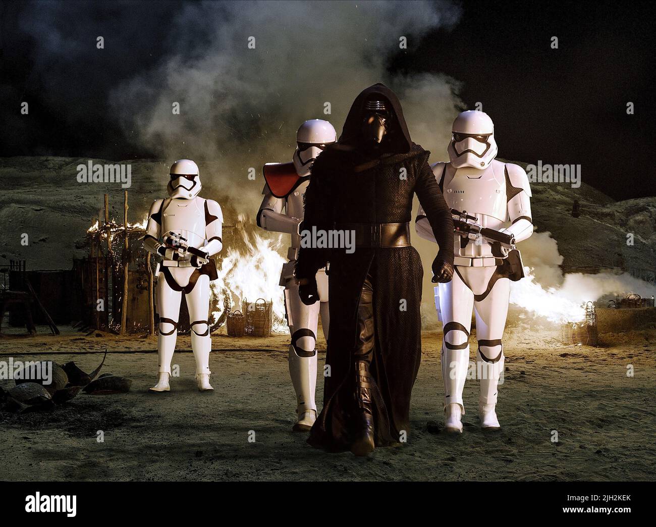 ADAM DRIVER, Star Wars : Episode VII - LA FORCE se réveille, 2015 Banque D'Images