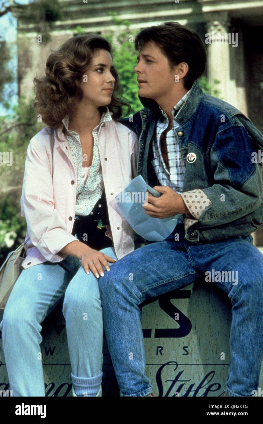 WELLS, FOX, VERS L'AVENIR, 1985 Banque D'Images