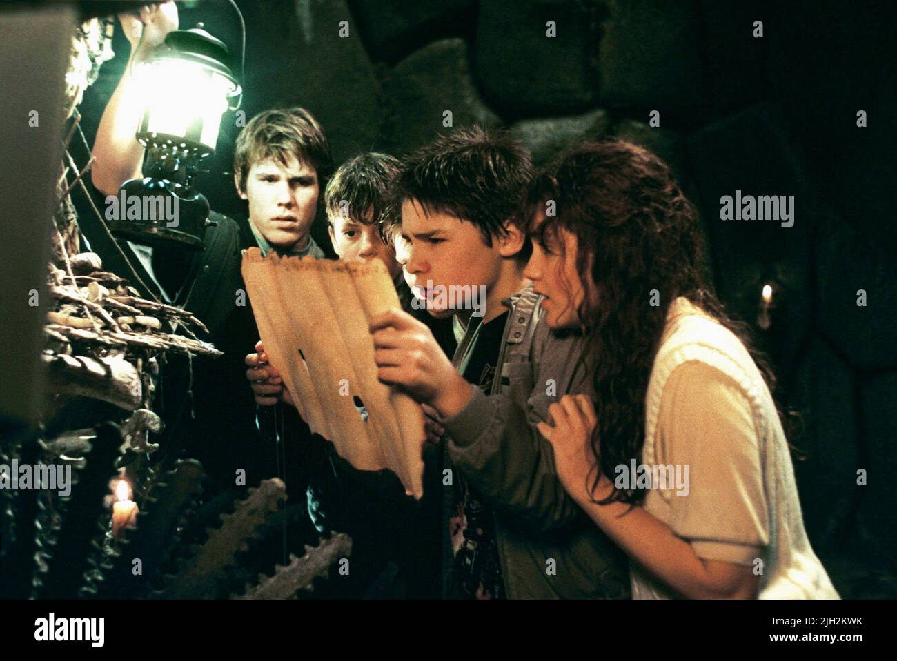 BROLIN,ASTIN,FELDMAN,VERT, THE GOONIES, 1985 Banque D'Images