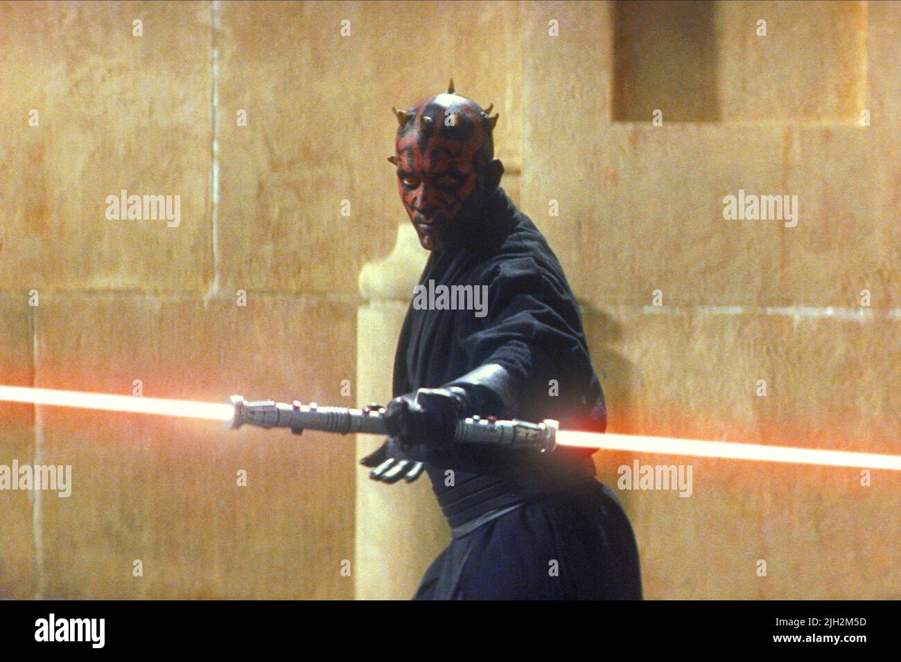 RAY PARK COMME Darth Maul, Star Wars : Episode I - LA MENACE FANTÔME, 1999 Banque D'Images