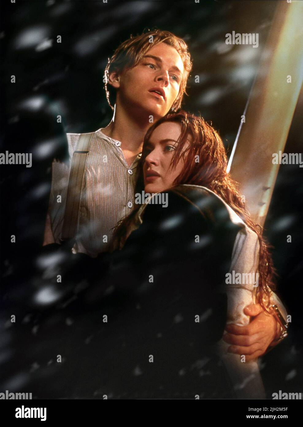 DICAPRIO, WINSLET, TITANIC, 1997 Banque D'Images