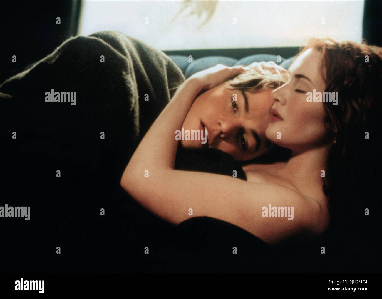 DICAPRIO, WINSLET, TITANIC, 1997 Banque D'Images