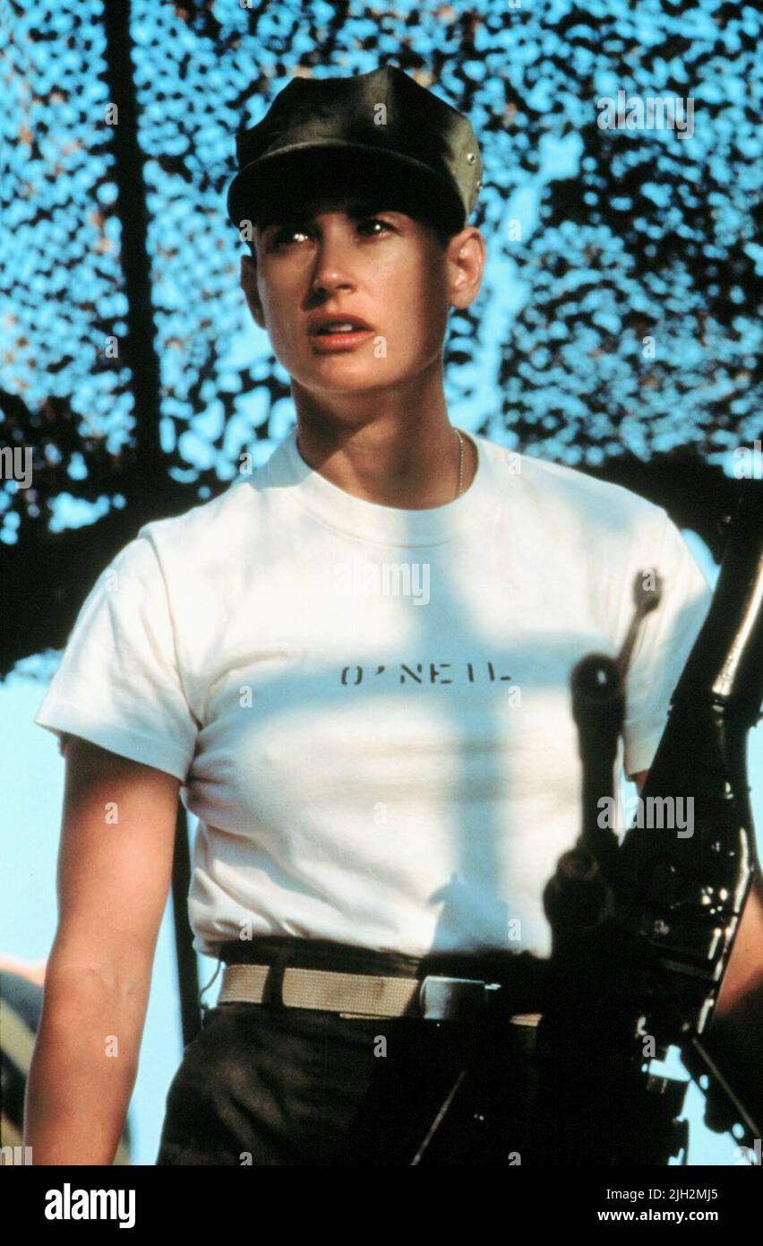 DEMI MOORE, G.I. JANE, 1997 Banque D'Images