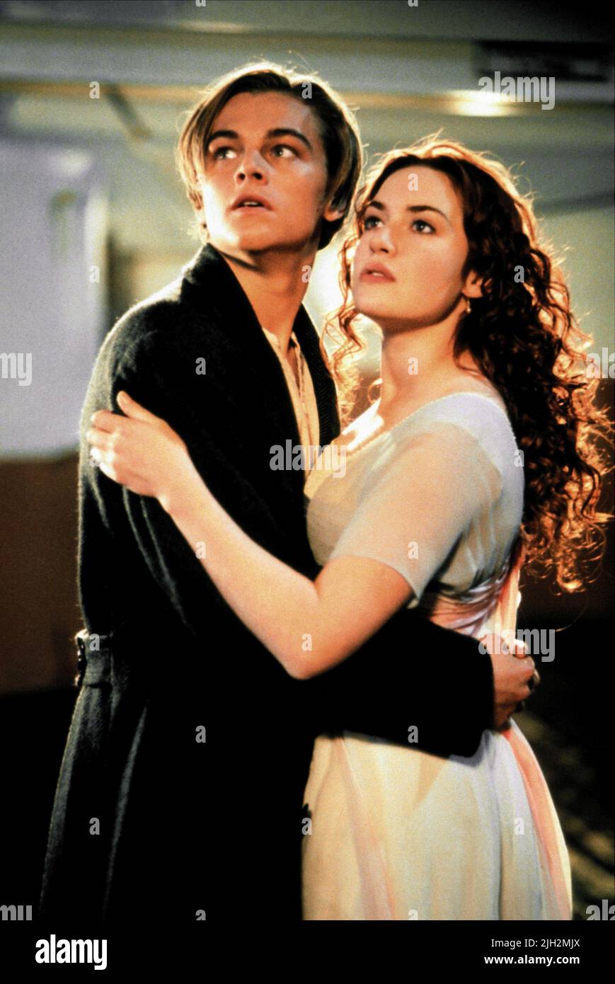 DICAPRIO, WINSLET, TITANIC, 1997 Banque D'Images