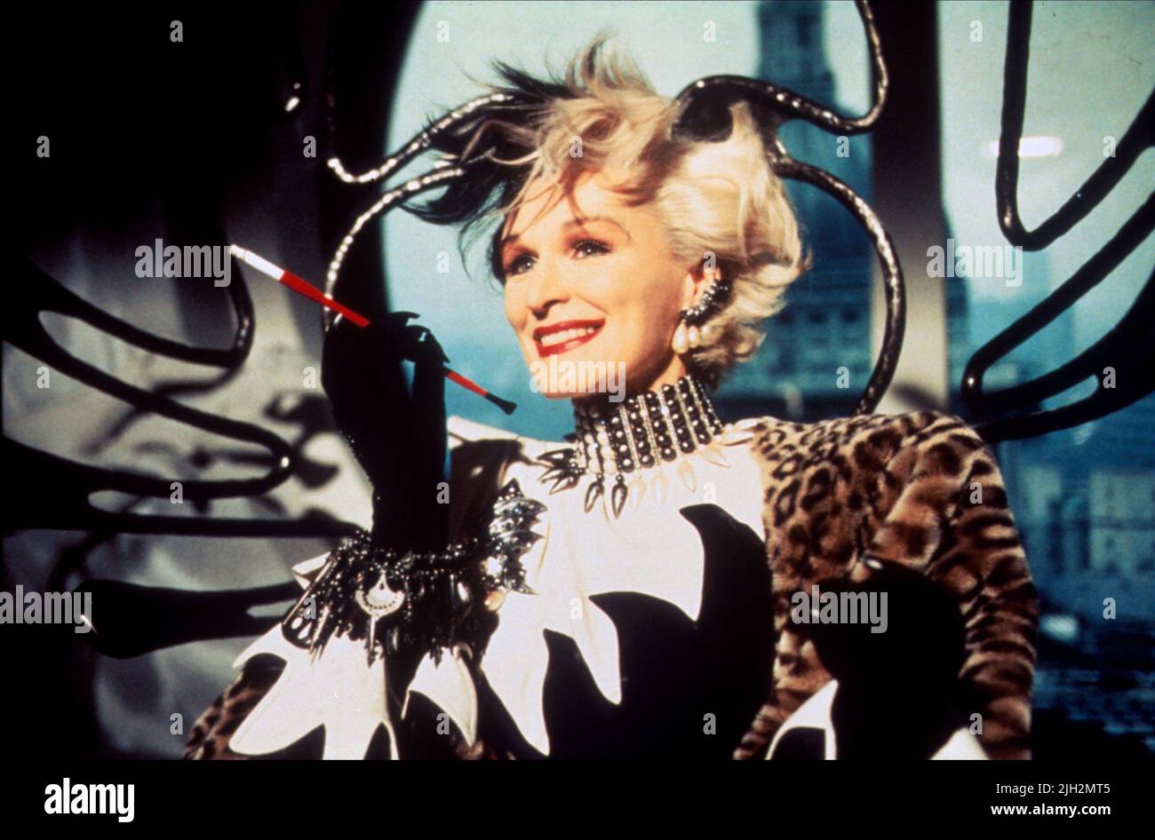 GLENN CLOSE, Les 101 Dalmatiens, 1996 Banque D'Images