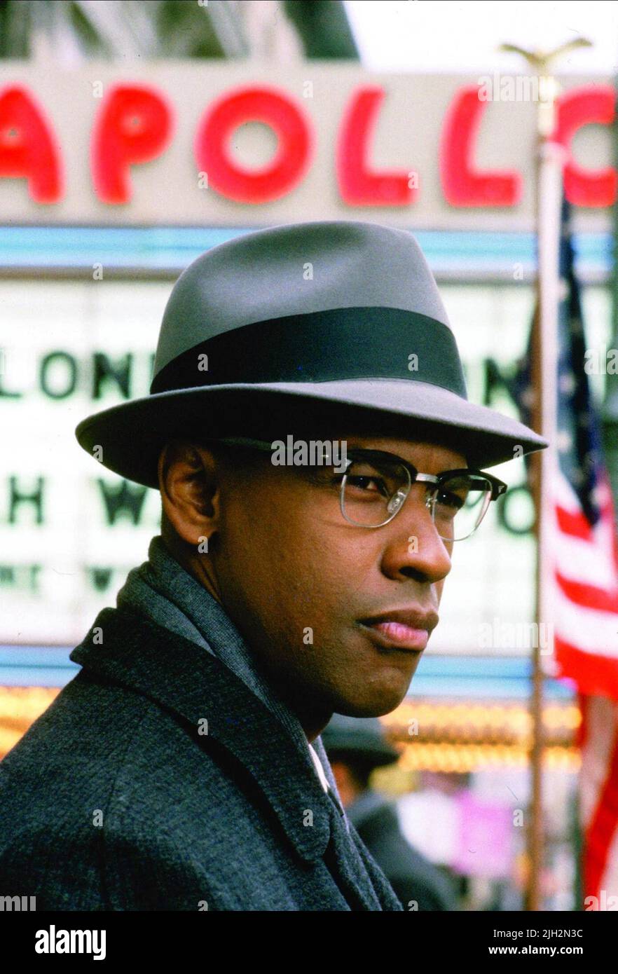 DENZEL WASHINGTON, Malcolm X, 1992 Banque D'Images