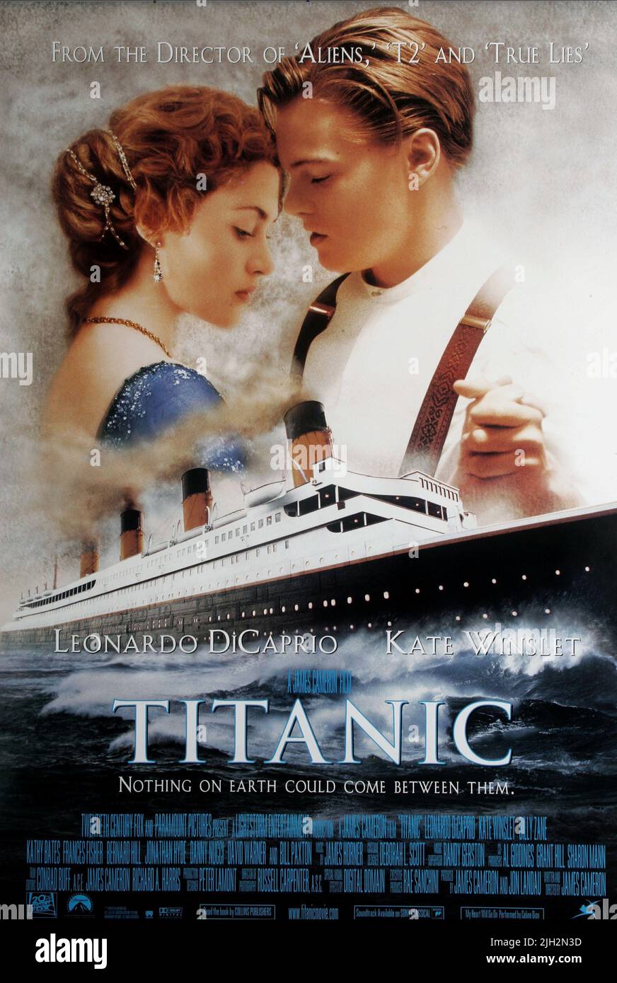 WINSLET, AFFICHE, TITANIC, 1997 Banque D'Images