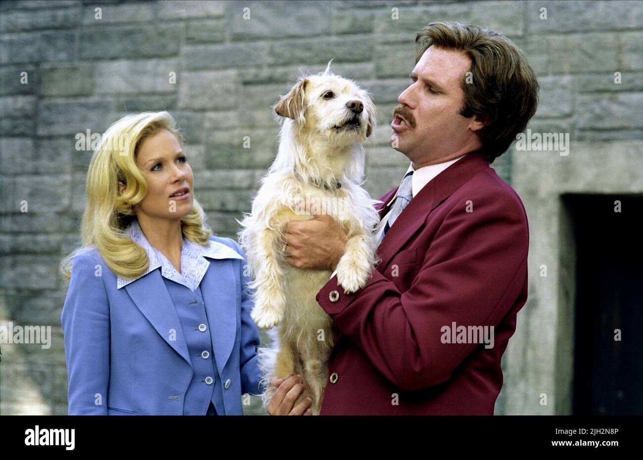 APPLEGATE, CHIEN, ANCHORMAN : LA LÉGENDE DE L'RON BOURGOGNE, 2004 Banque D'Images