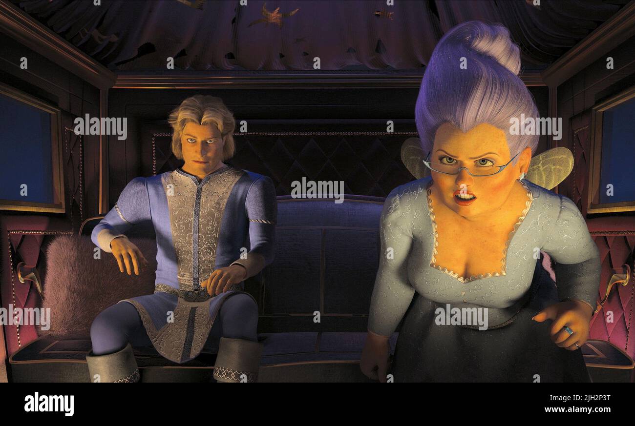 Charmant,marraine, Shrek 2, 2004 Banque D'Images