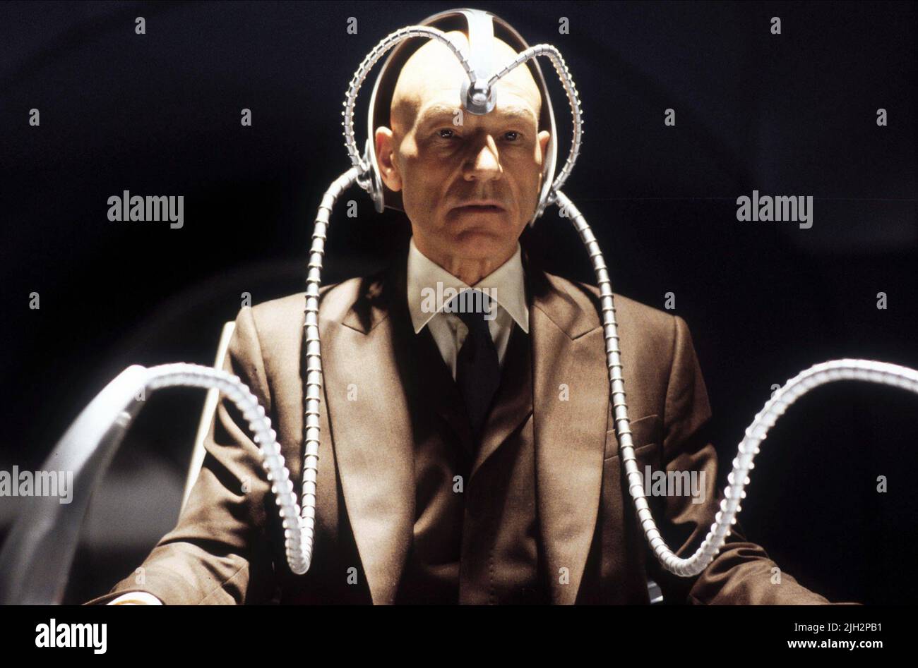 PATRICK STEWART, X-MEN, 2000 Banque D'Images