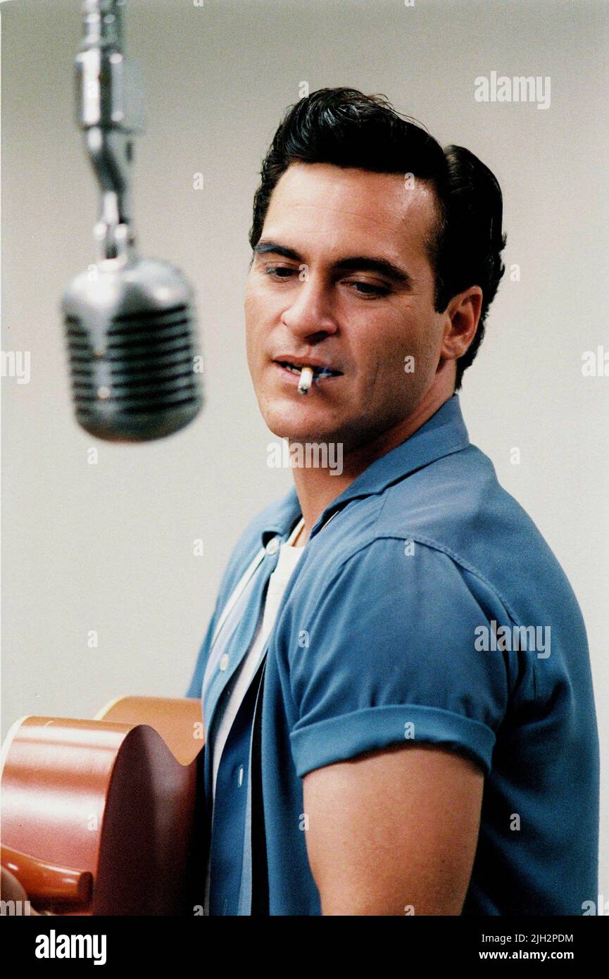 JOAQUIN PHOENIX, WALK THE LINE, 2005 Banque D'Images