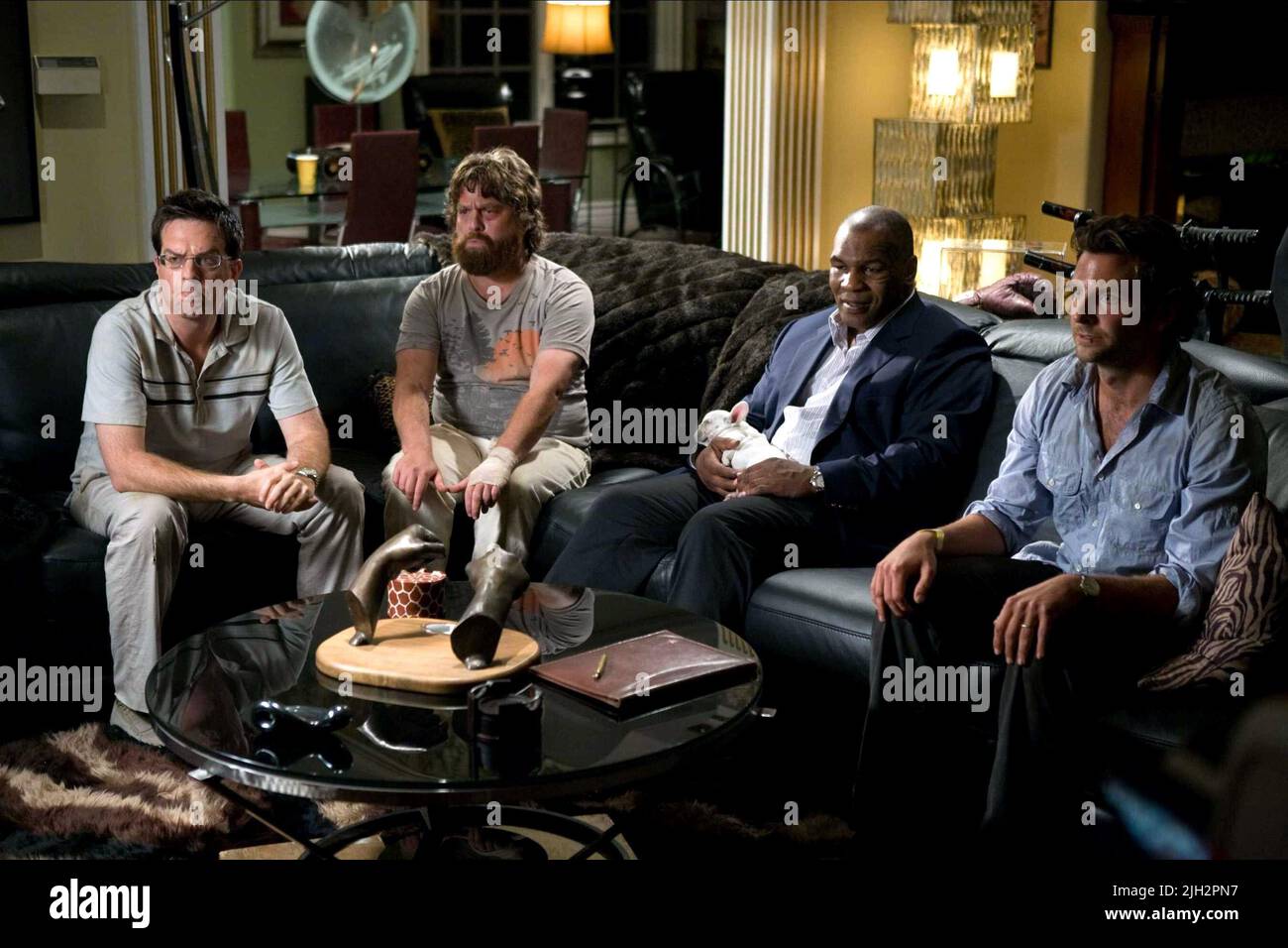 HELMS,GALIFIANAKIS,TYSON,COOPER, THE HANPOVER, 2009 Banque D'Images