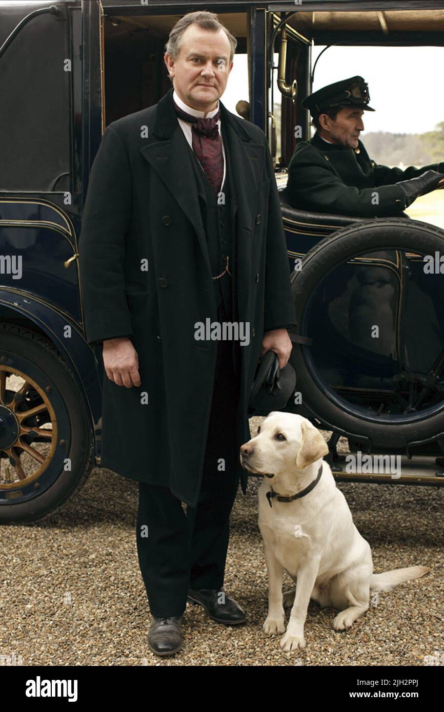 HUGH BONNEVILLE, DOWNTON ABBEY, 2010 Banque D'Images