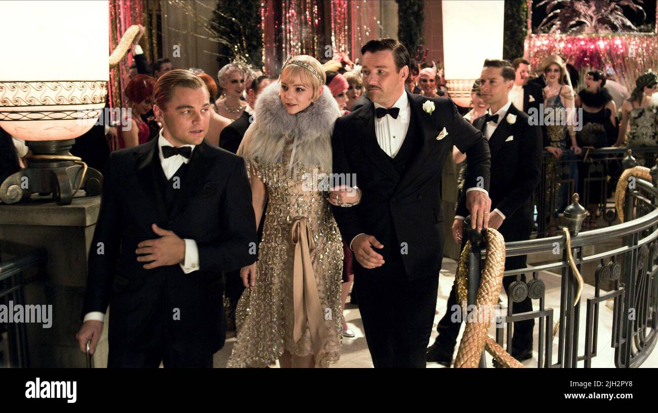 DICAPRIO,MULLIGAN,EDGERTON,MAGUIRE, LE GRAND GATSBY, 2013 Banque D'Images