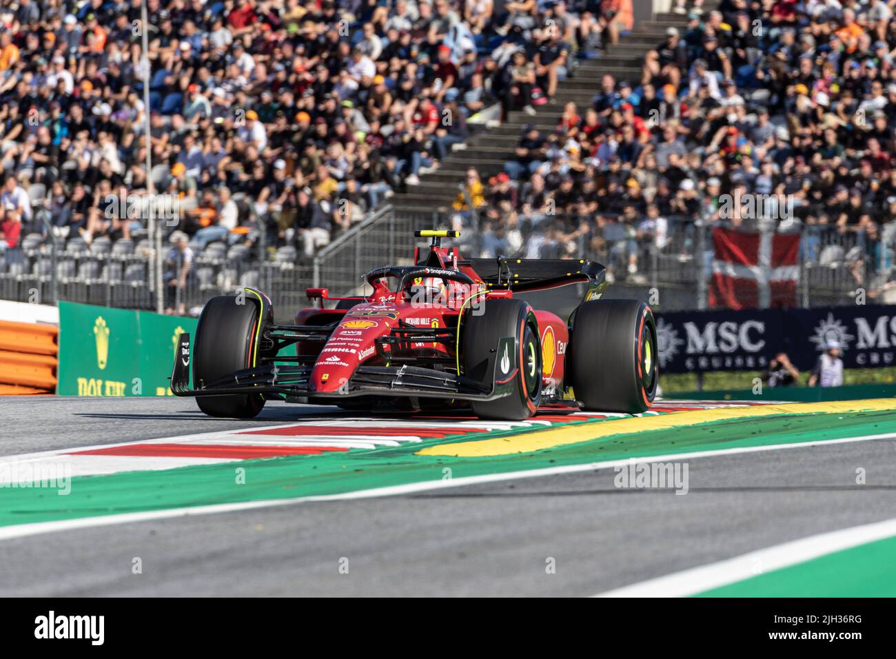 Le GP autrichien de Formule 1 2022 dans le circuit A1 de Red Bull F1 Knittelfeld Styrie Banque D'Images
