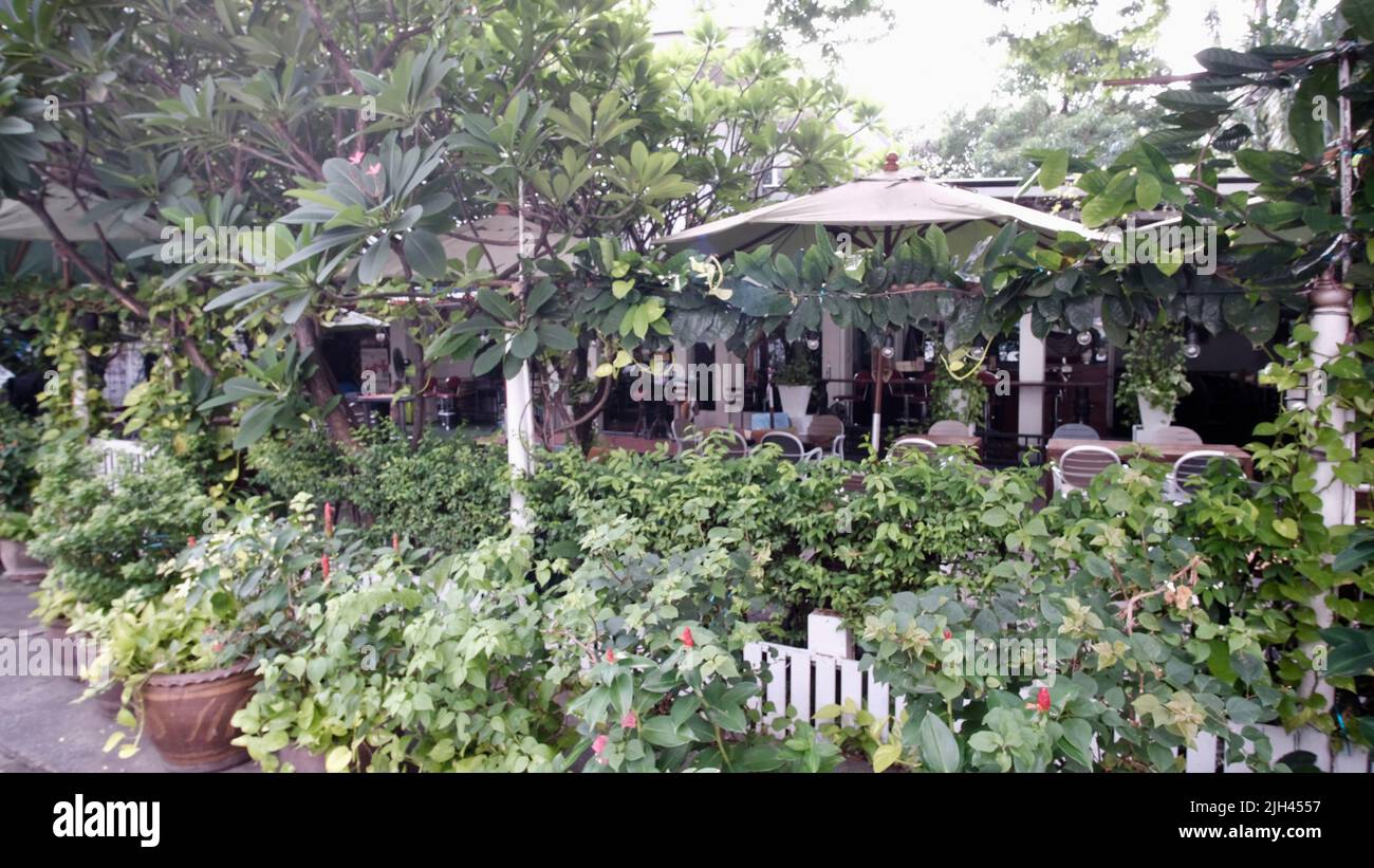 Det5 World Music Bar and Restaurant Bangkok Thailand Eatery Banque D'Images