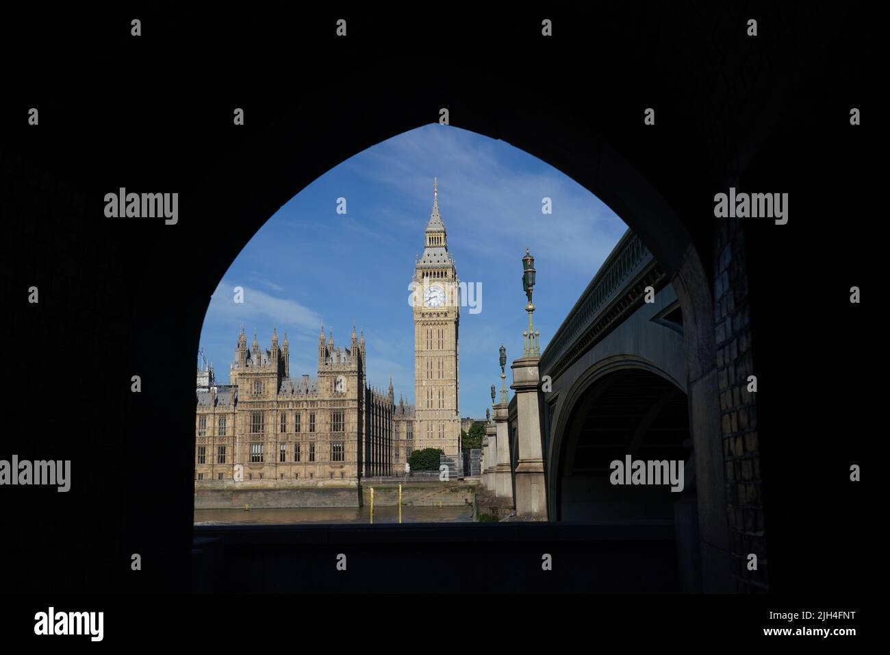 Une vue générale des chambres du Parlement de Londres. Date de la photo: Vendredi 15 juillet 2022. Banque D'Images