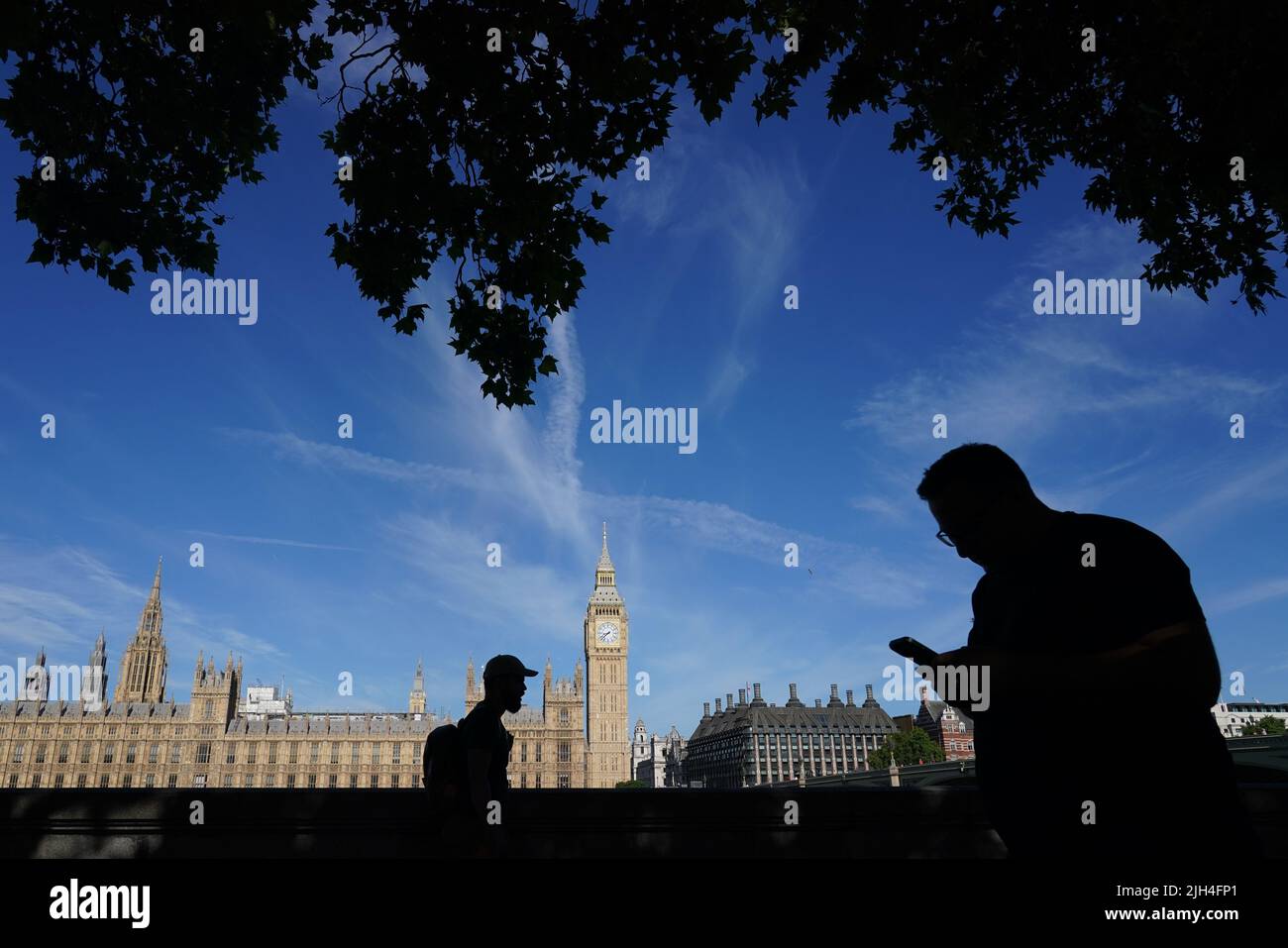Une vue générale des chambres du Parlement de Londres. Date de la photo: Vendredi 15 juillet 2022. Banque D'Images