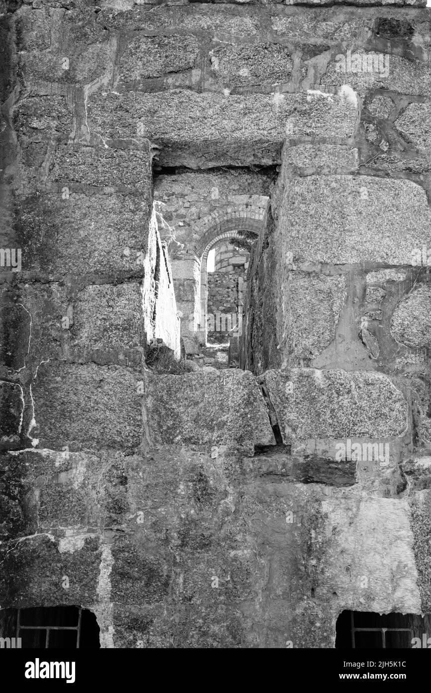 Mine South Wheal Francis, Cornwall Banque D'Images