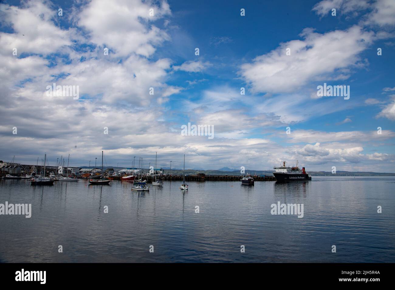 CalMac Ferry à Mallaig, Écosse Banque D'Images