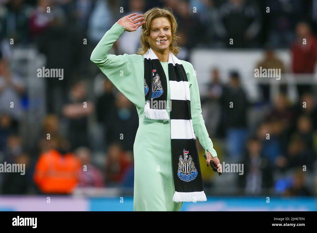 Newcastle United Co-propriétaire, Amanda Staveley - Newcastle United v Arsenal, Premier League, St James' Park, Newcastle upon Tyne, Royaume-Uni - 16th mai 2022 usage éditorial exclusif - restrictions DataCo. Applicables Banque D'Images