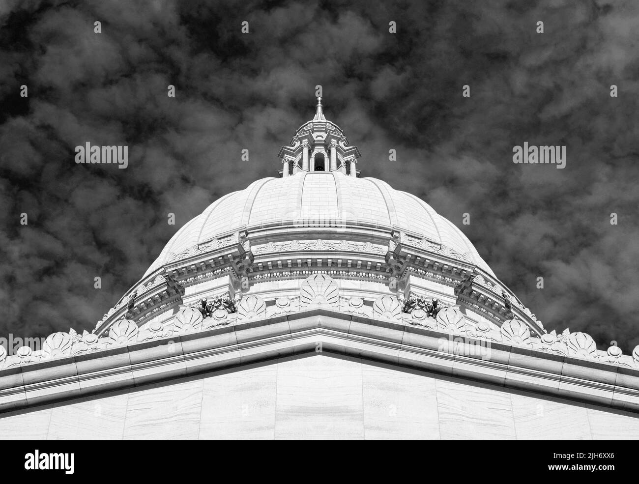 Extérieur du bâtiment de la capitale de l'État à Olympia, Washington Banque D'Images