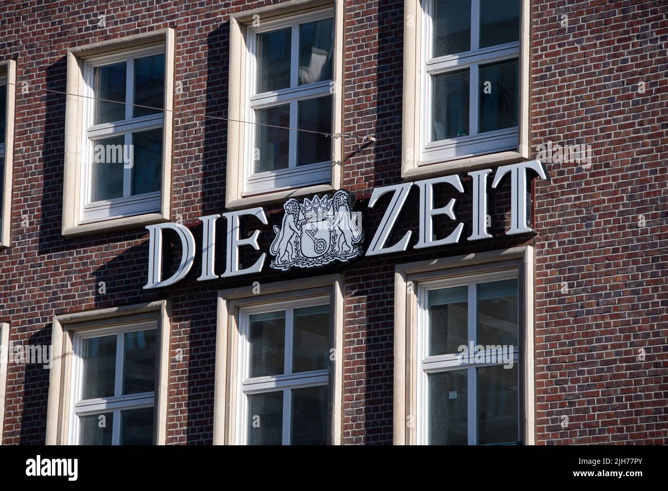Hambourg, Allemagne 22 juin 2022, siège du bureau de rédaction de « Die Zeit » à Hambourg Banque D'Images