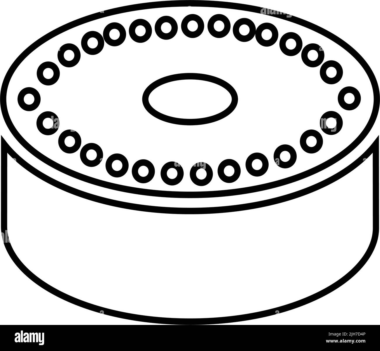 Alexa, amazon, dot, echo, Smart Icon - parfait pour la conception et le développement de sites Web, de fichiers imprimés et de présentations, de supports promotionnels et m Illustration de Vecteur