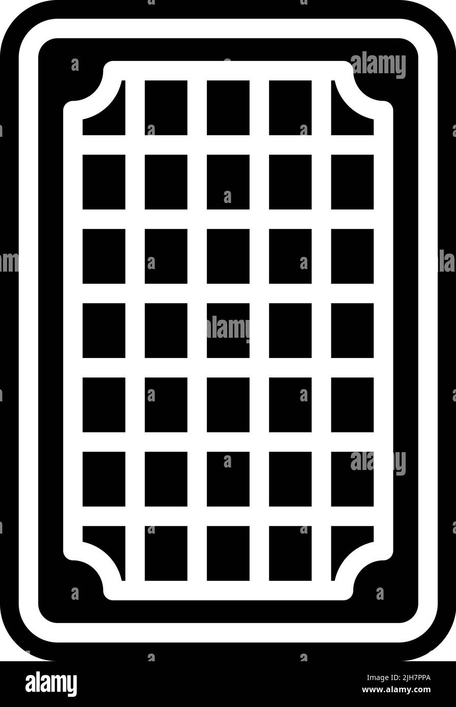 Icône de panneau solaire de technologie Illustration de Vecteur