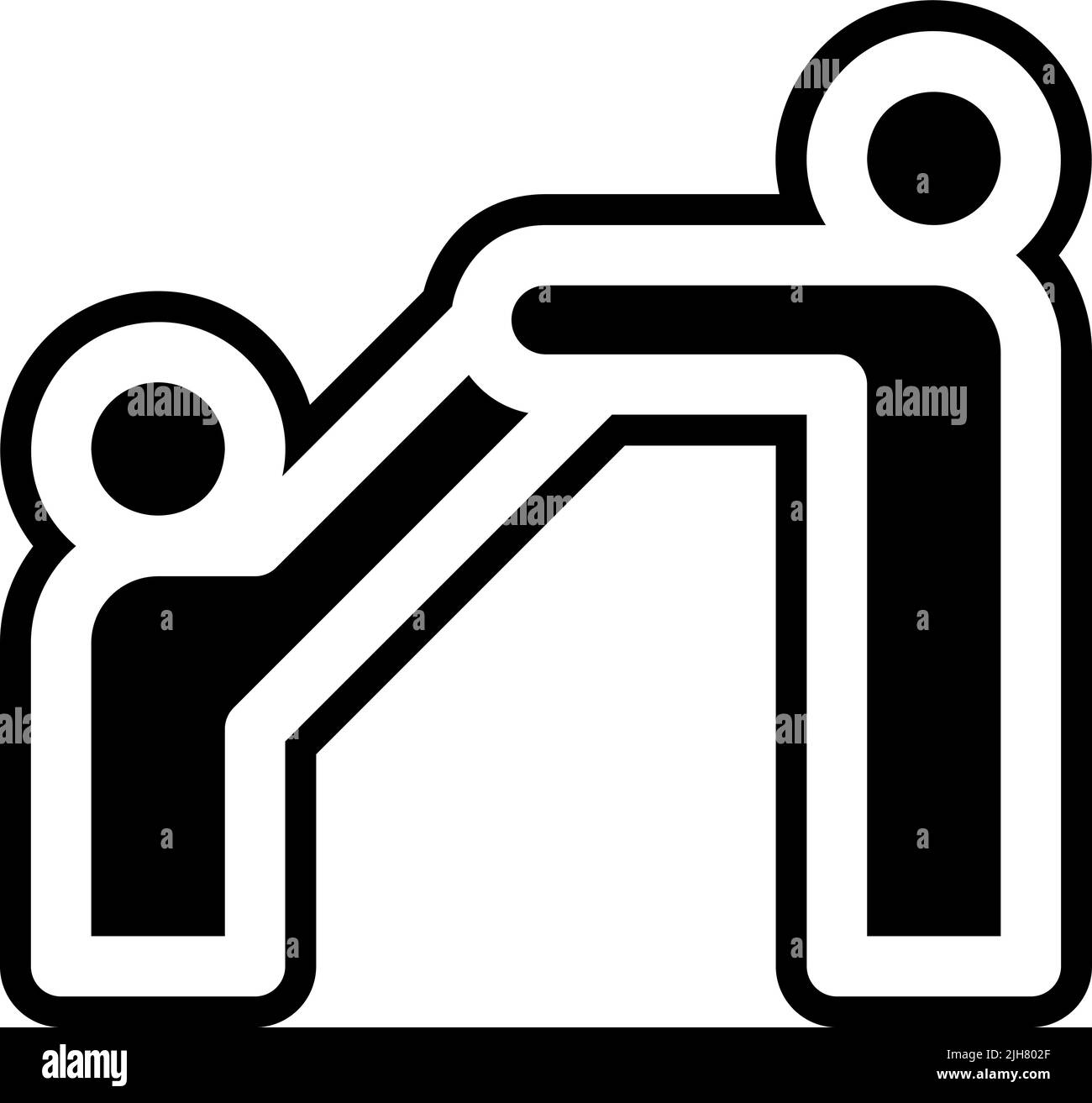 Icône d'intégration d'entreprise Illustration de Vecteur