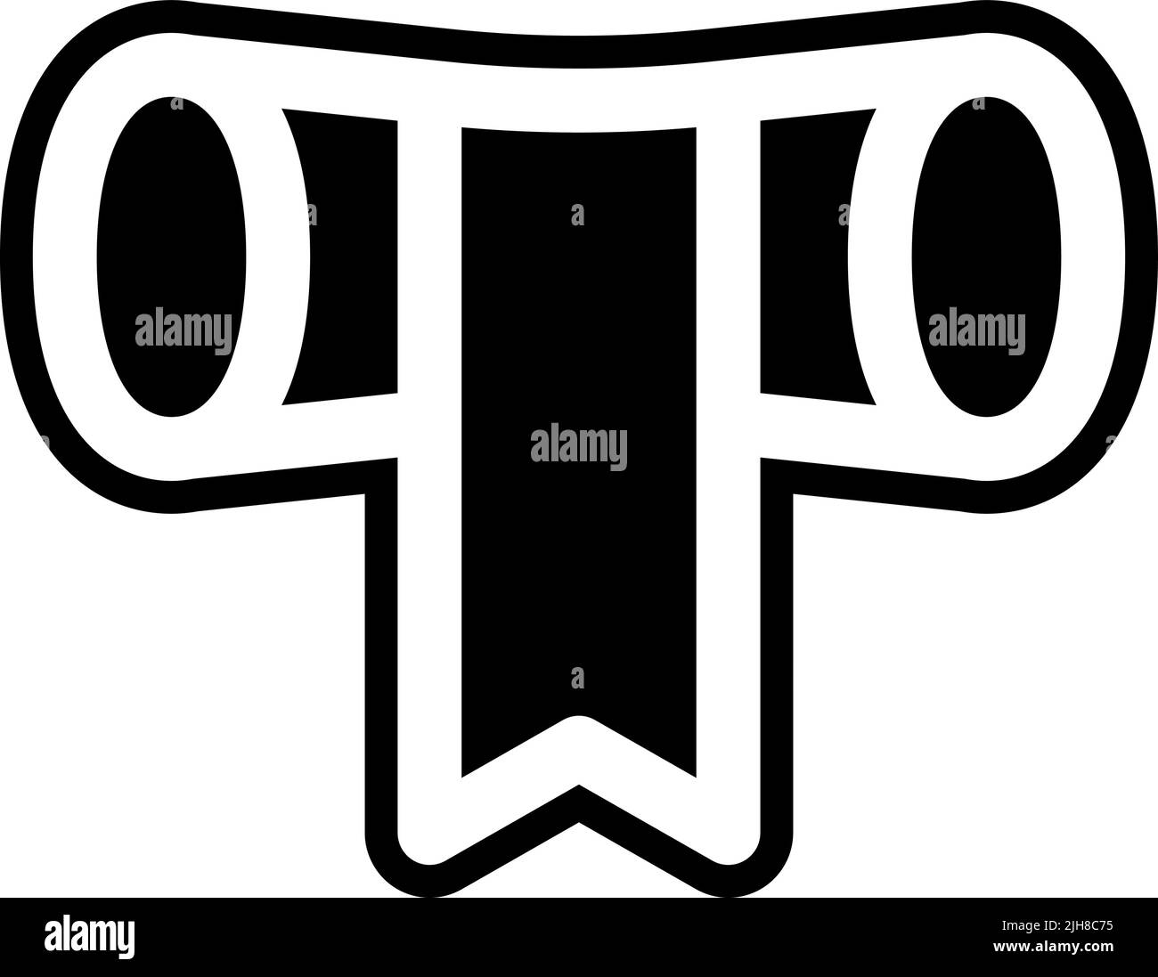 Icône de l'école et de l'apprentissage en ligne Illustration de Vecteur