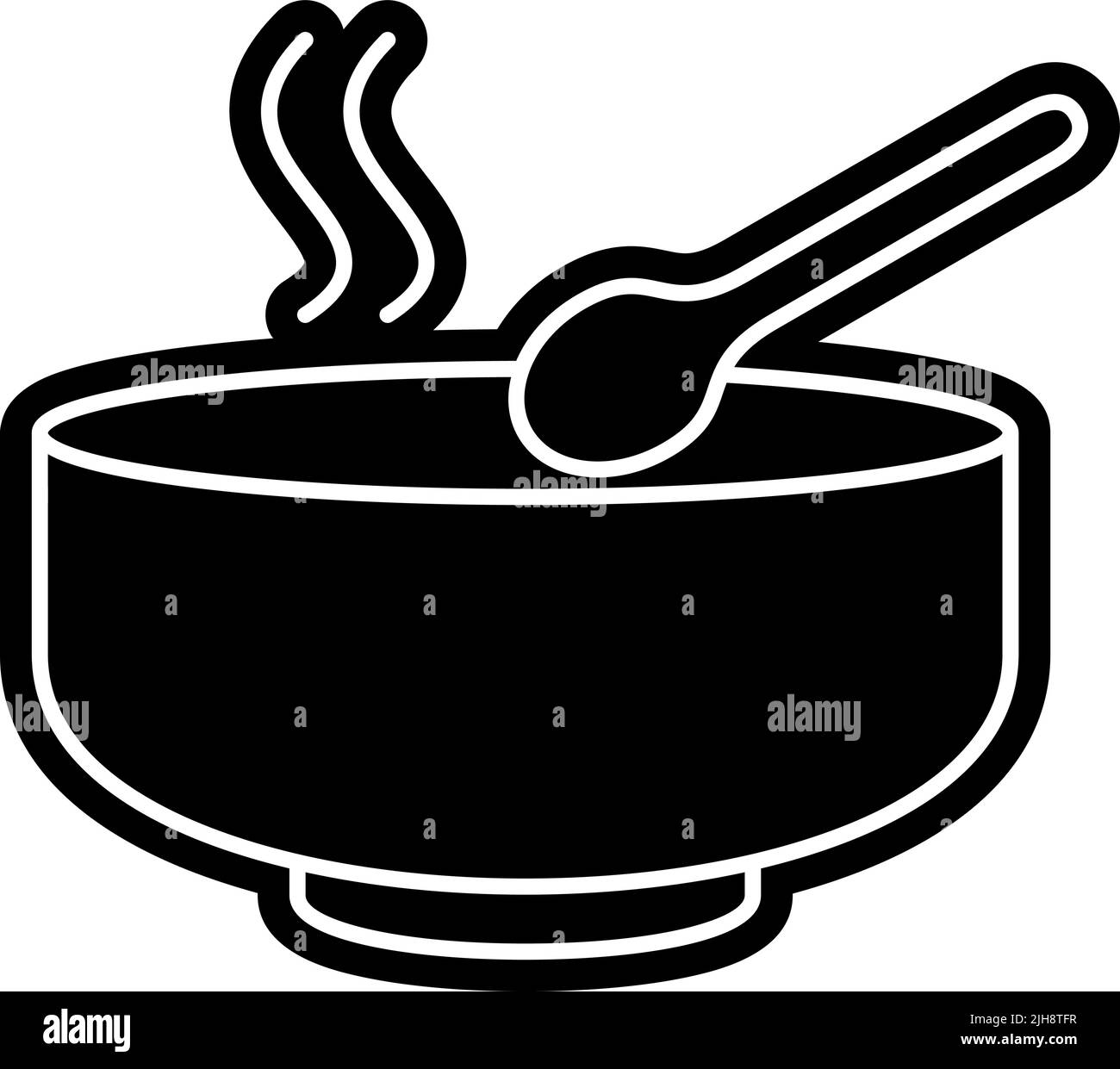Soupe d'automne . Illustration de Vecteur