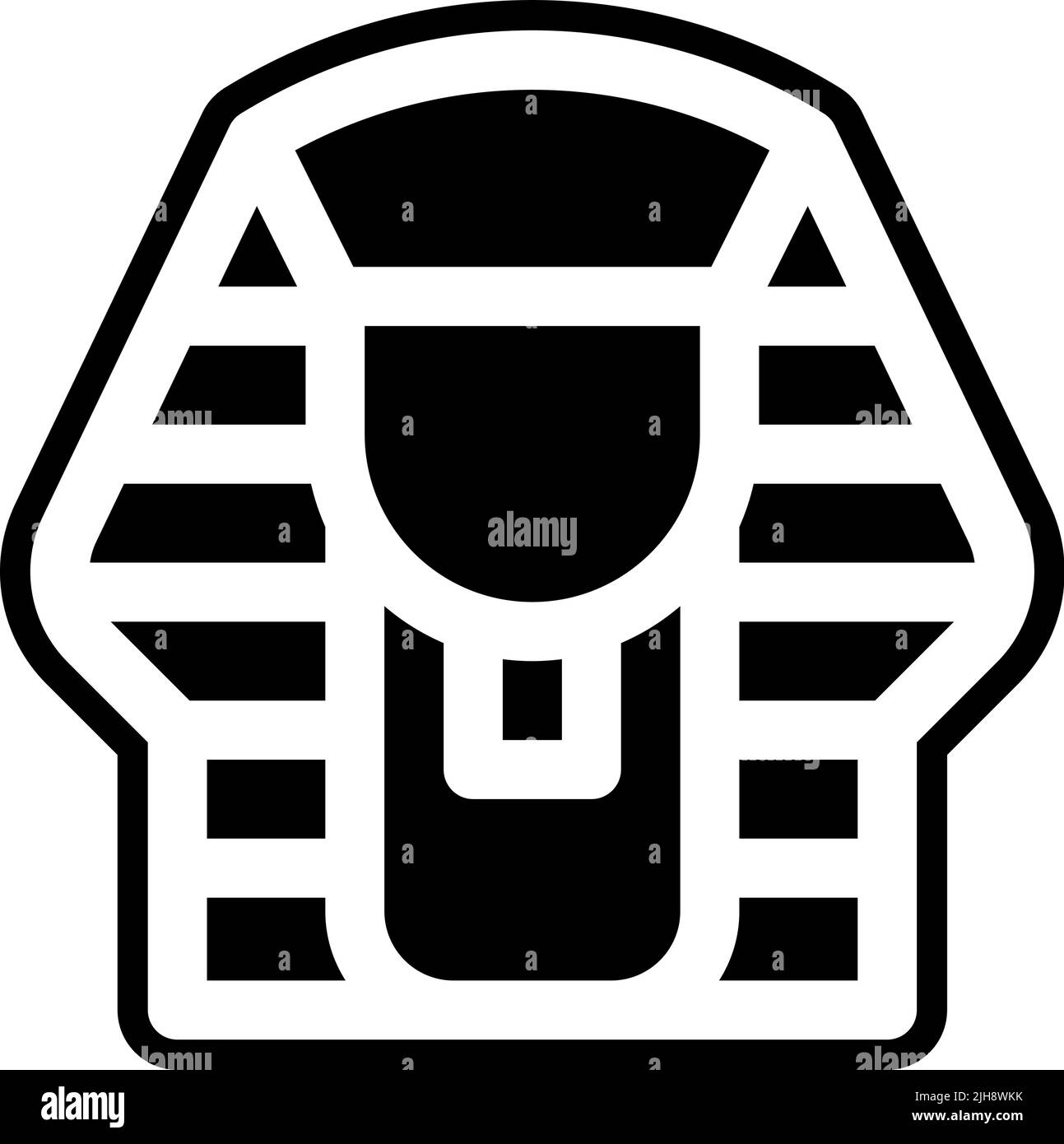 Égypte pharaon . Illustration de Vecteur