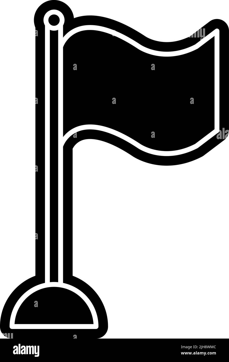 Indicateur d'élément de base . Illustration de Vecteur