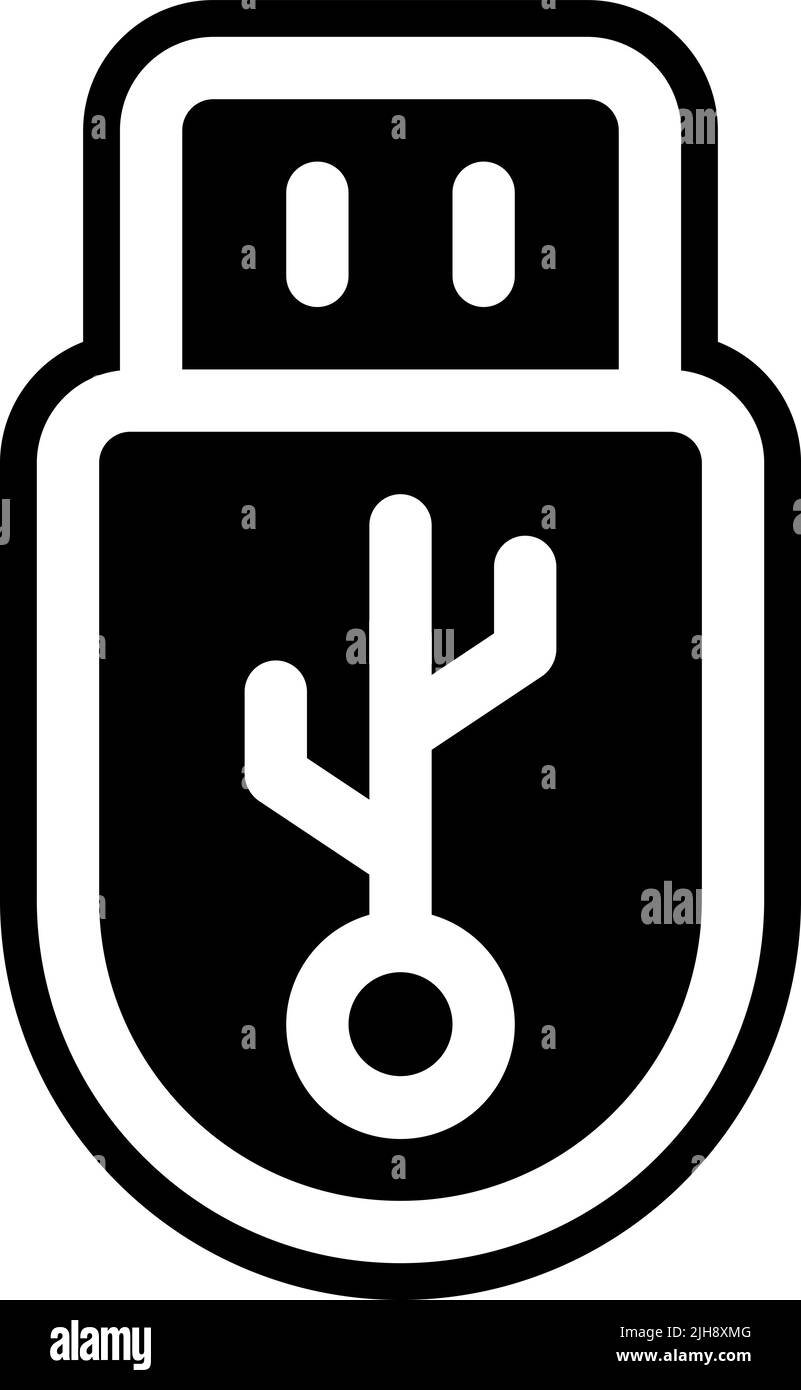 Transfert de données usb . Illustration de Vecteur