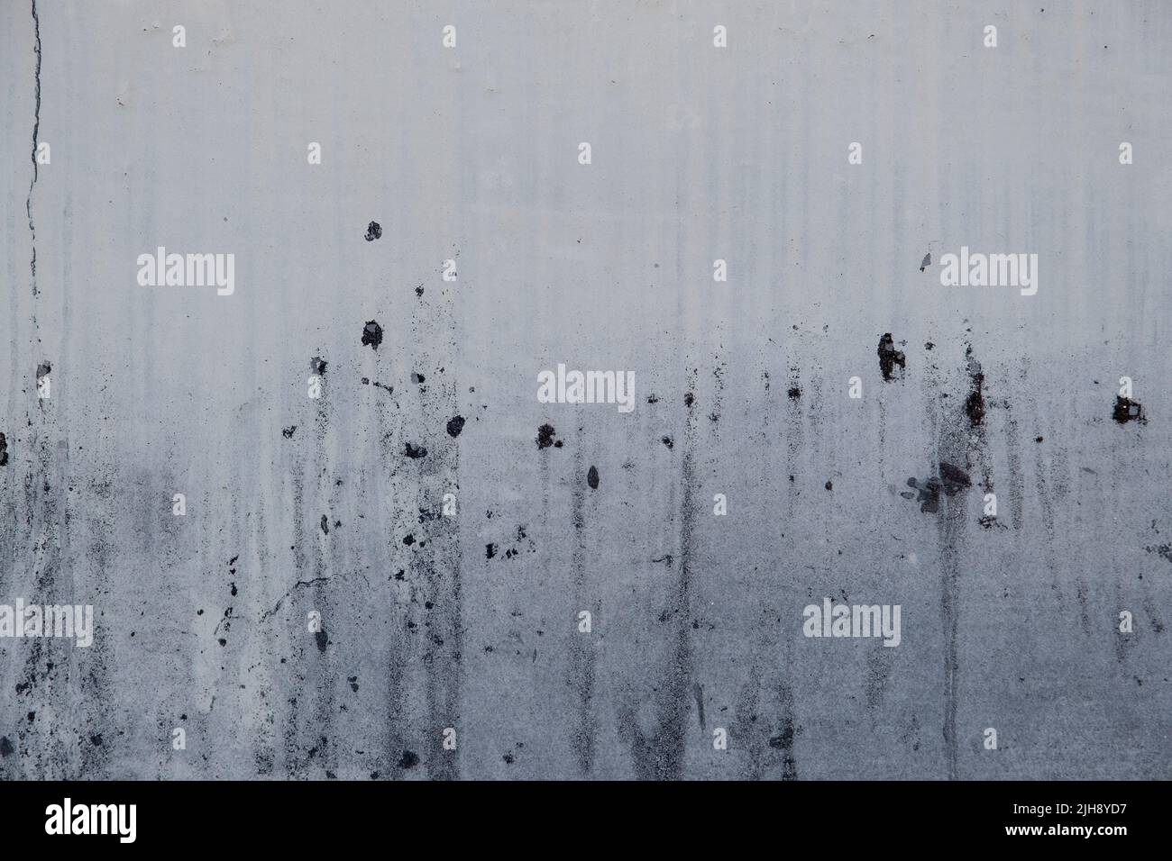 Vieux mur blanc abîmé, fond grind Banque D'Images