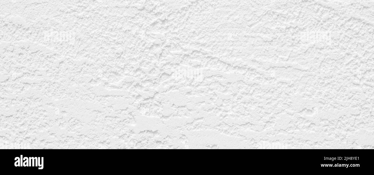 Fond de texture de plâtre humide blanc Banque D'Images