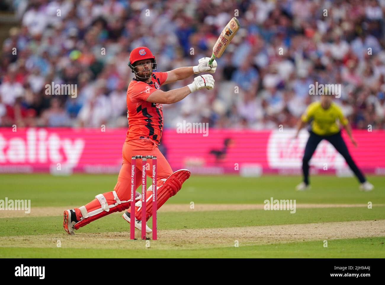 Steven Croft de Lancashire Lightning lors du match final de Vitality Blast T20 au stade Edgbaston, Birmingham. Date de la photo: Samedi 16 juillet 2022. Banque D'Images