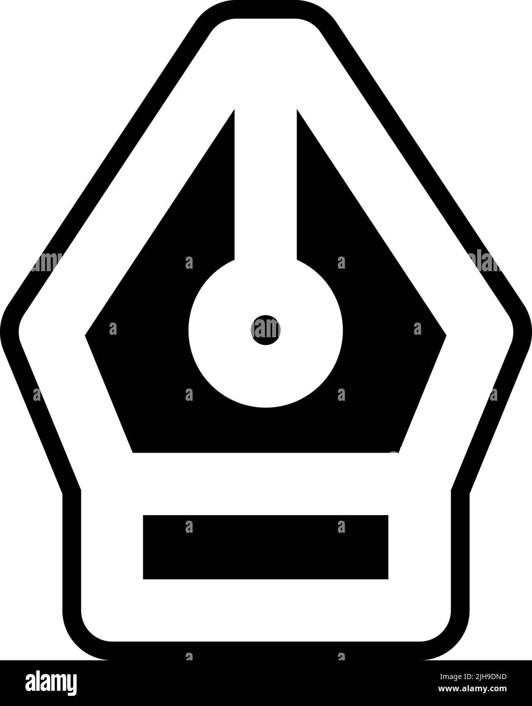 Outil stylet graphique . Illustration de Vecteur