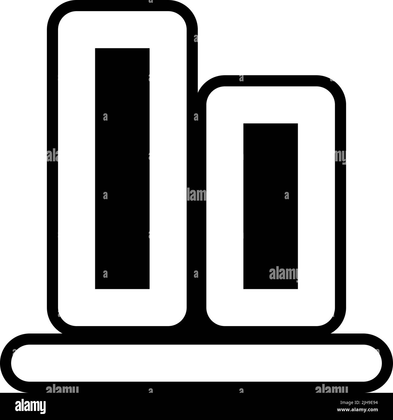Conception graphique alignement des objets . Illustration de Vecteur