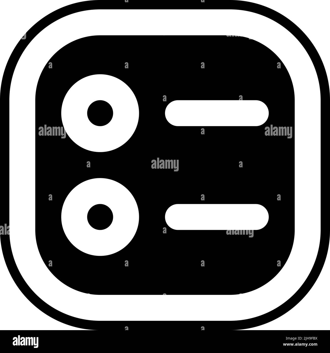 Bulletin de contenu . Illustration de Vecteur