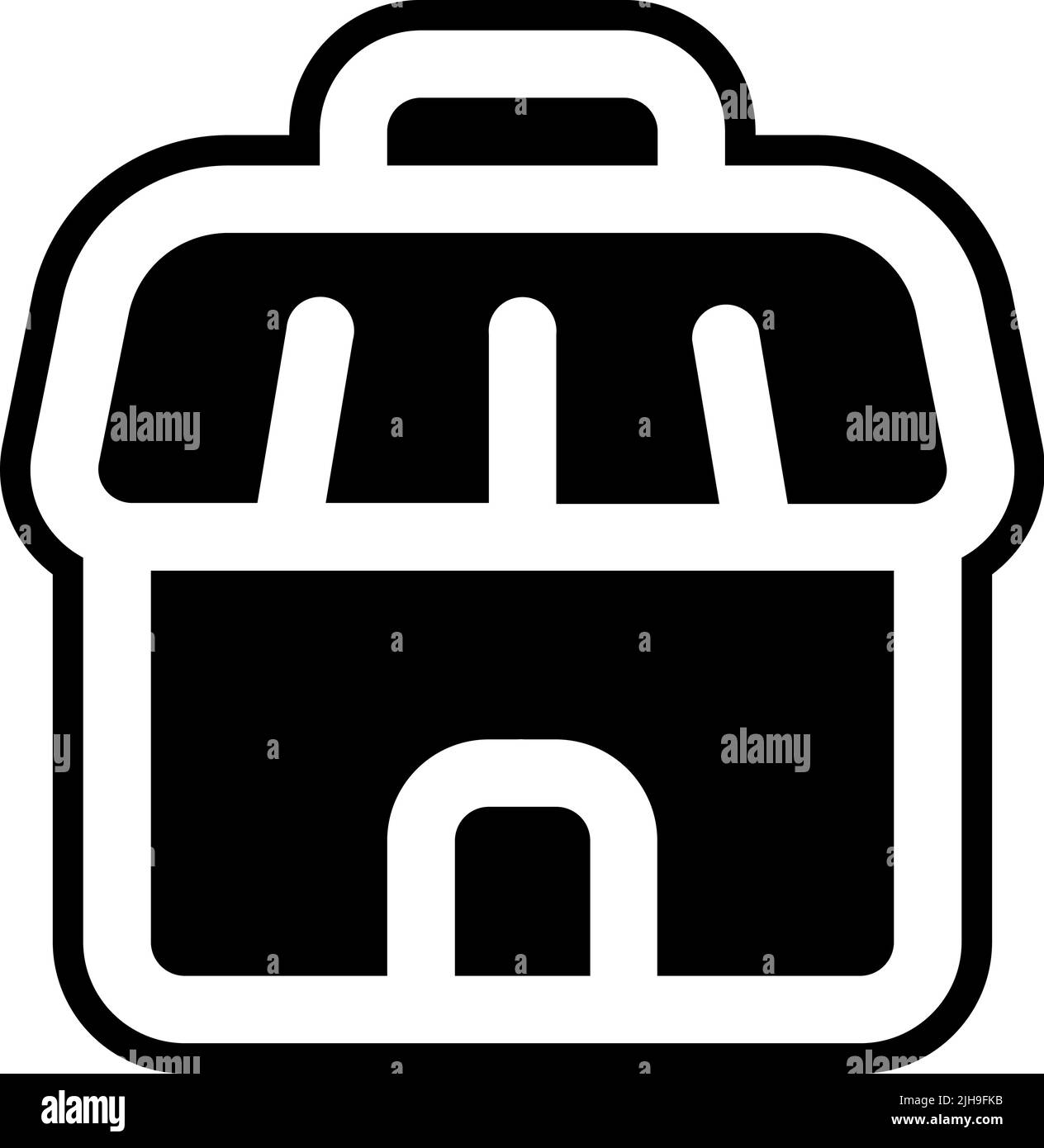 Magasin économique . Illustration de Vecteur