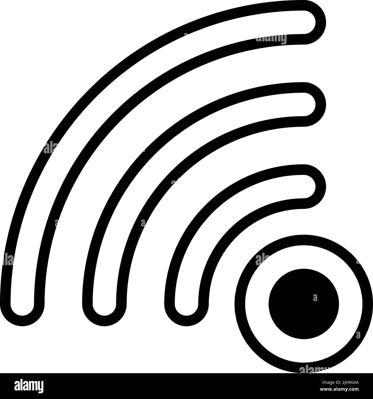 Essentials ui wifi . Illustration de Vecteur