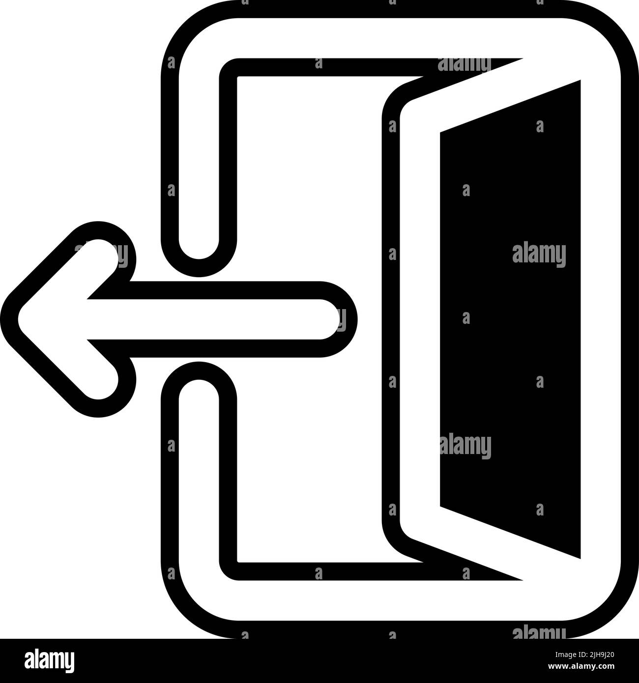 Exit iu Essentials . Illustration de Vecteur