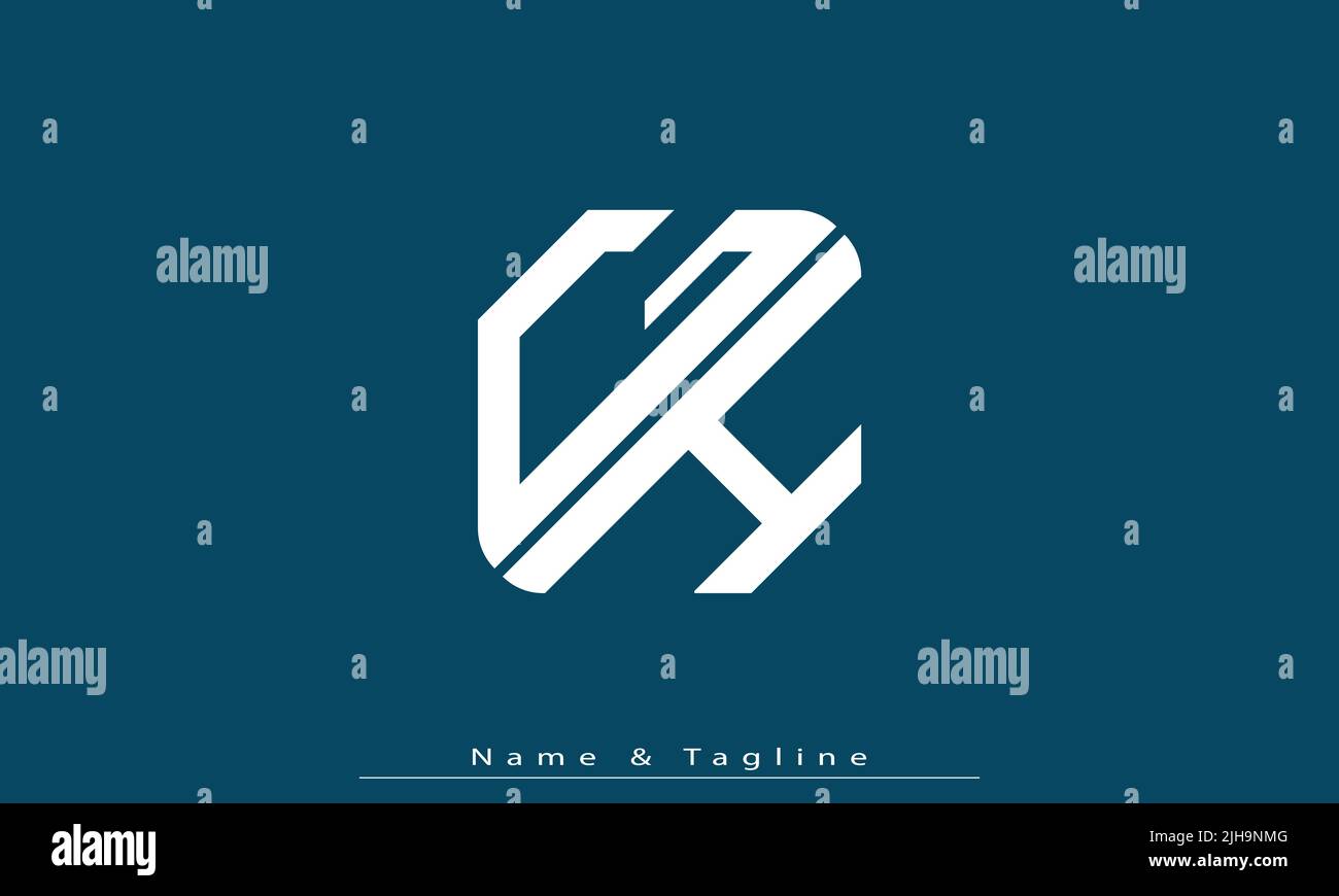 Lettres de l'alphabet initiales Monogram logo GH , HG Illustration de Vecteur